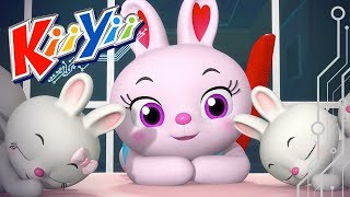 Sleeping Bunnies  Nursery Rhymes  By KiiYii  ABCs and 123s [upl. by Unam]