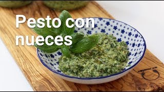 Salsa pesto con nueces [upl. by Surdna]