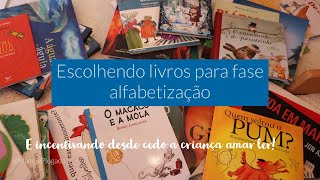 Fase alfabetização como escolher livros que incentivam a criança a amar LER [upl. by Hsac]