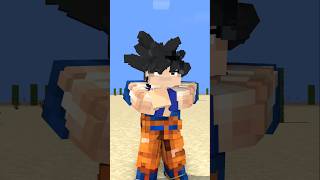 Help Mikey Become Super in Goku Hit Me Challenge minecraft minecraftshorts anime [upl. by Yknarf293]