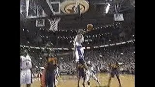 Vince Carter  Two Dunks vs Warriors Gilbert Arenas first game vs VC [upl. by Solracsiul992]