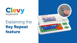 Clevy Keyboard  Key Repeat Feature [upl. by Euqirne]