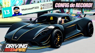 COMPREI VENON F5 de 14 MILHÕES pra BATER RECORD  DRIVING EMPIRE ROBLOX [upl. by Lihkin144]