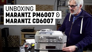 UNBOXING Amplificatore Marantz PM6007 e Lettore CD6007 [upl. by Enitnelav118]