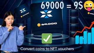 how to nft convert in x empire  nft transfer kaise kre in on chain withdraw  xempire [upl. by Halland]