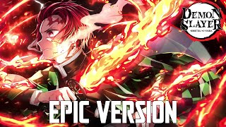 Demon Slayer S2 Tanjiro vs Daki Theme  HQ EPIC COVER [upl. by Anem]