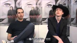 Caleb Landry Jones and Brandon Cronenberg interview Japan [upl. by Alegnave]