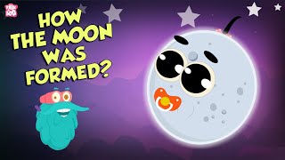 How The Moon Was Formed  Formation Of The Moon  The Dr Binocs Show  Peekaboo Kidz [upl. by Nnahteb531]