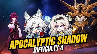 E0 FEIXIAO amp E0 FIREFLY in Apocalyptic Shadow D4  26 Honkai Star Rail [upl. by Shani]