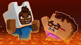 Gmod Death Run Funny Moments  Minecraft Lava Jump Fail Funny Moments [upl. by Ettenom]