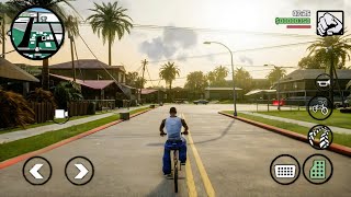 GTA SAN ANDREAS DEFINITIVE EDITION MOBILE GAMEPLAY ANDROID [upl. by Enairda]