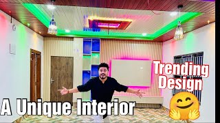 Trending Home Design  A Unique Interior 👍by Nanu Interior’s  dipvlogs6522 [upl. by Sidras]