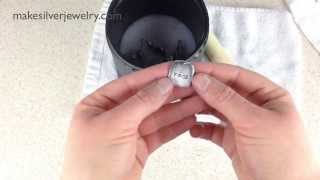 How to Tumble Polish Your PMC Silver Jewelry [upl. by Cleavland]