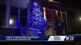 Family puts up holiday trees statewide in honor of son who died by suicide [upl. by Eseuqcaj108]