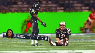 When Richard Sherman Trash Talked A Prime Tom Brady And Got Away With It [upl. by Ative632]