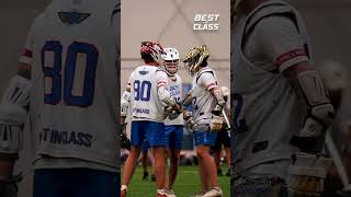 How to Sting a Corner lacrosse shorts [upl. by Yelrebma]