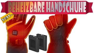 Beheizbare Handschuhe Test Bewertung Review 74V2×5000mAh 4 Einstellbarer Temperatur wasserdichte [upl. by Stearns]