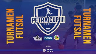 U22 AIDEN FC vs WASHENG FC  TURNAMEN FUTSAL PETRA CUP III [upl. by Hiamerej]