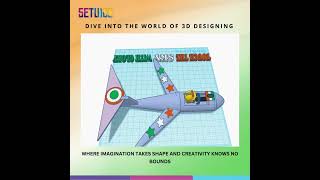 Unity in Diversity Kids 3D Design Showcase for Republic Day 2024 Setu100 edtech [upl. by Lontson]