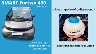 Smart Fortwo 450 niveau liquide de refroidissement [upl. by Chace]