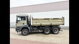 MAN TGS 26460 6X4 BB Bordmatik links [upl. by Mavis]