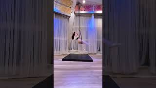 Dancing With The Devil aerialhooptricks aerialtricks dancer aerialhoop [upl. by Fruin926]