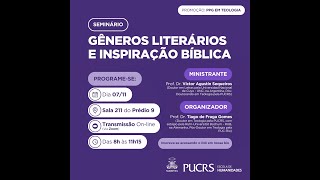 Gêneros literários e inspiração bíblica [upl. by Dihgirb]