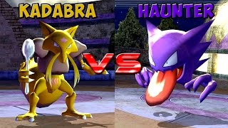 Pokemon battle revolution  Kadabra vs Haunter [upl. by Glassco]