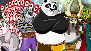 Kung Fu Panda 4 2024 Alternate Ending  The Chameleon Fusion Tai Lung Shen Kai All Pos Villain [upl. by Ardin]