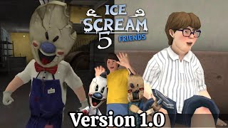 Ice Scream 5 Version 10 Full Gameplay [upl. by Lamson]