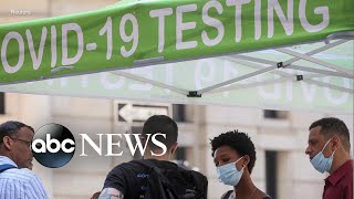 COVID19 reinfection cases are on the rise in US l ABC News [upl. by Lahsiv120]