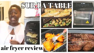 UNBOX and REVIEW with ME The ultimate 7in1 AIR FRYER OVEN Sur la table 13 quartz [upl. by Lazar]