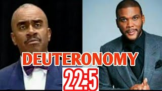 Pastor Gino Jennings Speaks on Tyler Perry  Deuteronomy 225 [upl. by Melody]