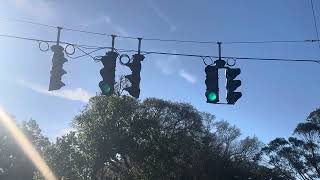 Traffic Lights  Lumsden Rd and Valrico Rd  Valrico FL [upl. by Anyal277]