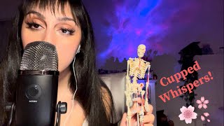 ASMR  CUPPED WHISPERS Super Tingly 🦴🎧 [upl. by Eckmann395]