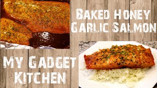 How To Make Baked Honey Garlic Salmon  Breville Smart Oven Air  My Gadget Kitchen  147 [upl. by Alael146]