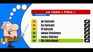 La conjugaison du verbe Faire  Indicatif Imparfait [upl. by Faludi]