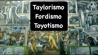 Fordismo Taylorismo Toyotismo para o CNU [upl. by Germin342]