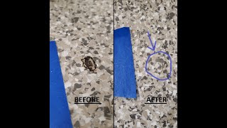 How To Fix An Epoxy Floor With Minor Damage [upl. by Zoilla]