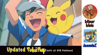 Updated PokéRap with all 898 Pokémon English [upl. by Hanover513]