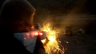 Electromagnetic Plasma Rifle Night Time Test Fire [upl. by Aillemac]