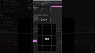 How to make Glowing text effect in premiere pro  Glowing text shorts [upl. by Attenal]