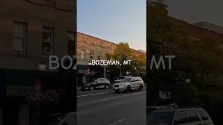 Bozeman MT 4K Drive Highlights [upl. by Oinotnanauj]