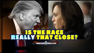 How are Trump and Harris Tied YCBB YouCantBeatBlue [upl. by Mit912]