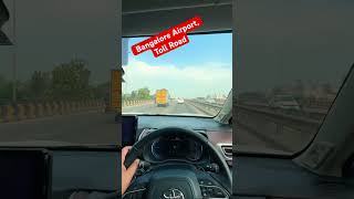 Bangalore Airport Toll Road song music hindisong shortvideo shortsfeed shortsviral [upl. by Anny]