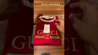 Gucci Tshirt ❤️ order for WhatsApp ✅ sforshopping fashion fashionbrand menswearshop bangladesh [upl. by Llenoil]