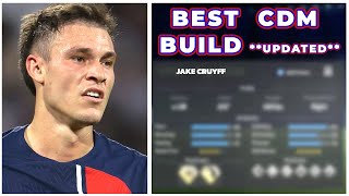 BEST CDM BUILD JULY UPDATE  EA SPORTS FC 24 CLUBS BALLER BUILD [upl. by Sukramaj]