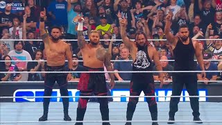 JACOB FATU DEBUT  WWE JACOB FATU DEBUT FULL SEGMENT  WWE SMACKDOWN HIGHLIGHTS  CM PUNK  DREW [upl. by Ahsinav344]