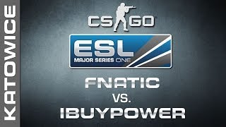 fnatic vs iBUYPOWER  Group C  EMS One Katowice 2014  CSGO [upl. by Donnenfeld]