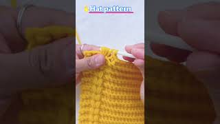 Beautiful crochet pattern for hat crochetpatterns knitting [upl. by Somisareg]